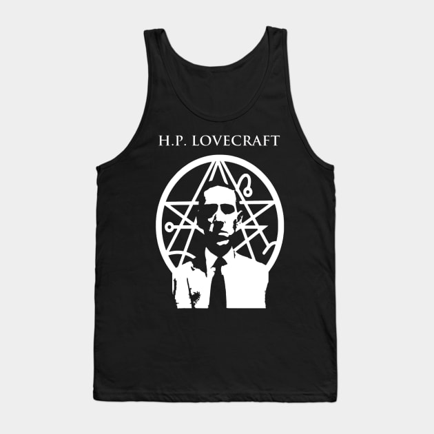 H.P. Lovecraft Cosmic Horror Tank Top by OtakuPapercraft